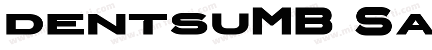 dentsuMB Sans字体转换